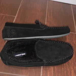 Women’s black slip on house shoes